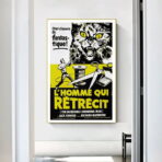 affiche l'homme qui rétrécit