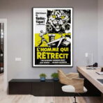 affiche l'homme qui rétrécit