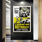 affiche l'homme qui rétrécit