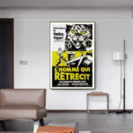 affiche l'homme qui rétrécit