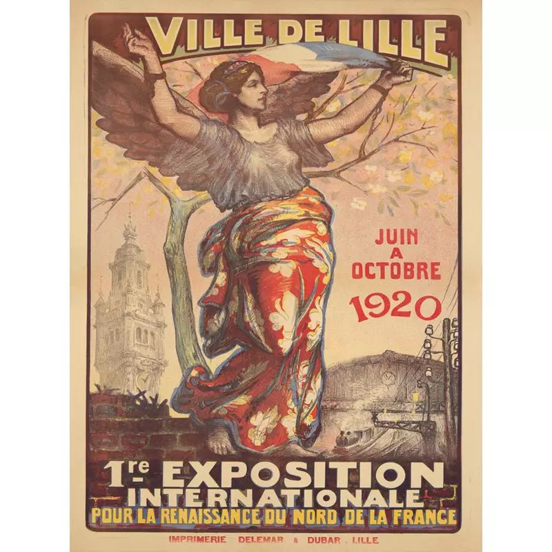 affiche-lille-vintage_1 affiche lille vintage