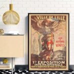 affiche lille vintage