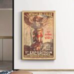 affiche lille vintage