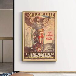 affiche lille vintage