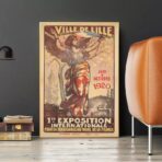 affiche lille vintage