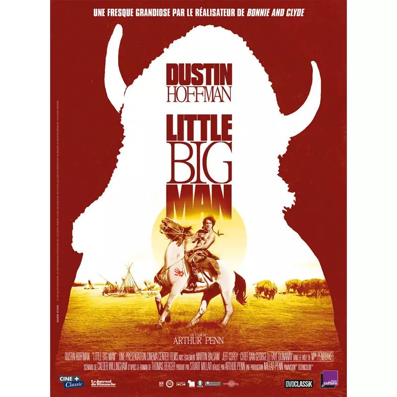 affiche-little-big-man_1 Affiche Vintage <br> Little Big Man – Image 1