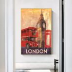 affiche londres vintage