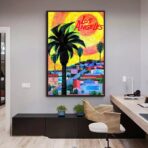 affiche los angeles vintage