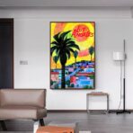 affiche los angeles vintage