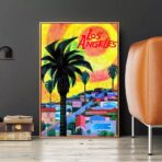 affiche los angeles vintage