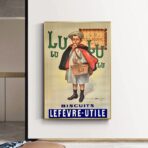 affiche lu vintage