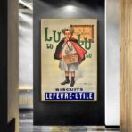 affiche lu vintage