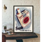 affiche lucky strike