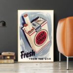 affiche lucky strike