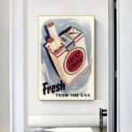 affiche lucky strike