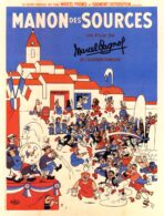 Affiche Vintage <br> Manon Des Sources