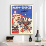 Affiche Vintage <br> Manon Des Sources – Image 6