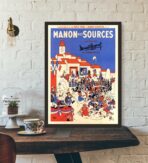 Affiche Vintage <br> Manon Des Sources – Image 4