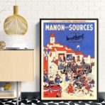 Affiche Vintage <br> Manon Des Sources – Image 5