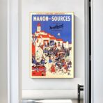 Affiche Vintage <br> Manon Des Sources – Image 8