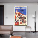 Affiche Vintage <br> Manon Des Sources – Image 12