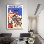 Affiche Vintage <br> Manon Des Sources – Image 2