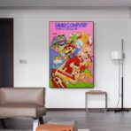 affiche mario vintage