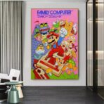 affiche mario vintage