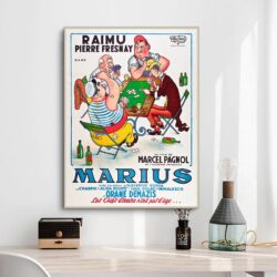 affiche marius pagnol