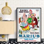 affiche marius pagnol