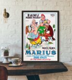 affiche marius pagnol