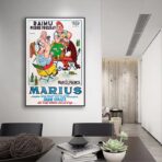 affiche marius pagnol