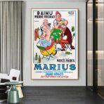 affiche marius pagnol