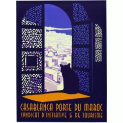 affiche maroc vintage