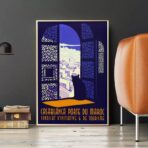 affiche maroc vintage