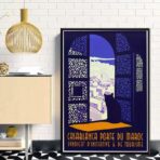 affiche maroc vintage