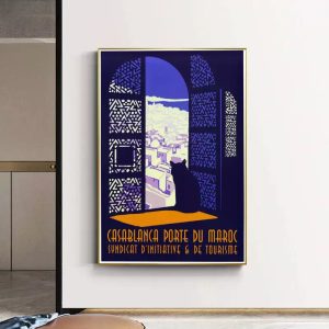 affiche maroc vintage