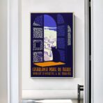 affiche maroc vintage