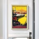 affiche marseille vintage