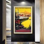 affiche marseille vintage