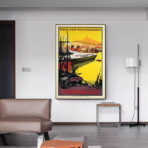 affiche marseille vintage