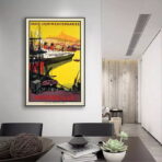 affiche marseille vintage
