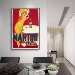 affiche martini vintage