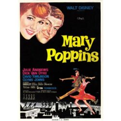 affiche mary poppins 1964