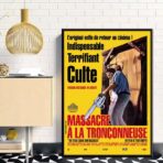 affiche massacre à la tronçonneuse