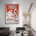 affiche mickey vintage