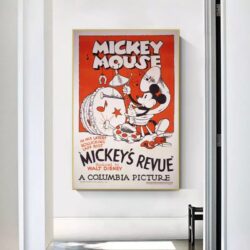 affiche mickey vintage