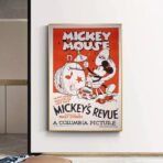 affiche mickey vintage