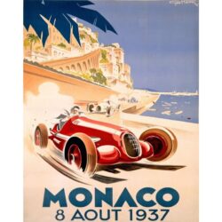 affiche monaco 1937