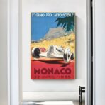 affiche monaco grand prix